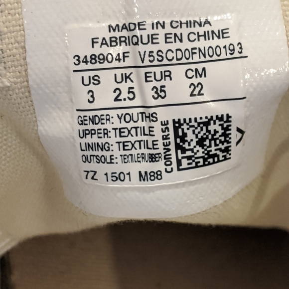 Neon Green Converse - Picture 3 of 3